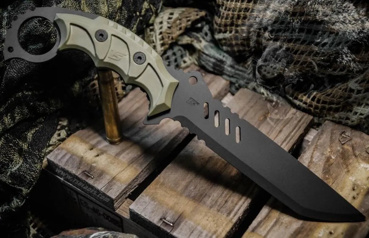 TS BLADES DARK WOLF GRIP ONIX DUMMY KNIFE